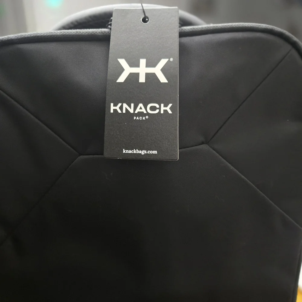 New black unisex knack pack back Pack